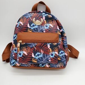 Disney Lilo & Stitch - Stitch Faces Dome Backpack Carry on Bag by Bioworld